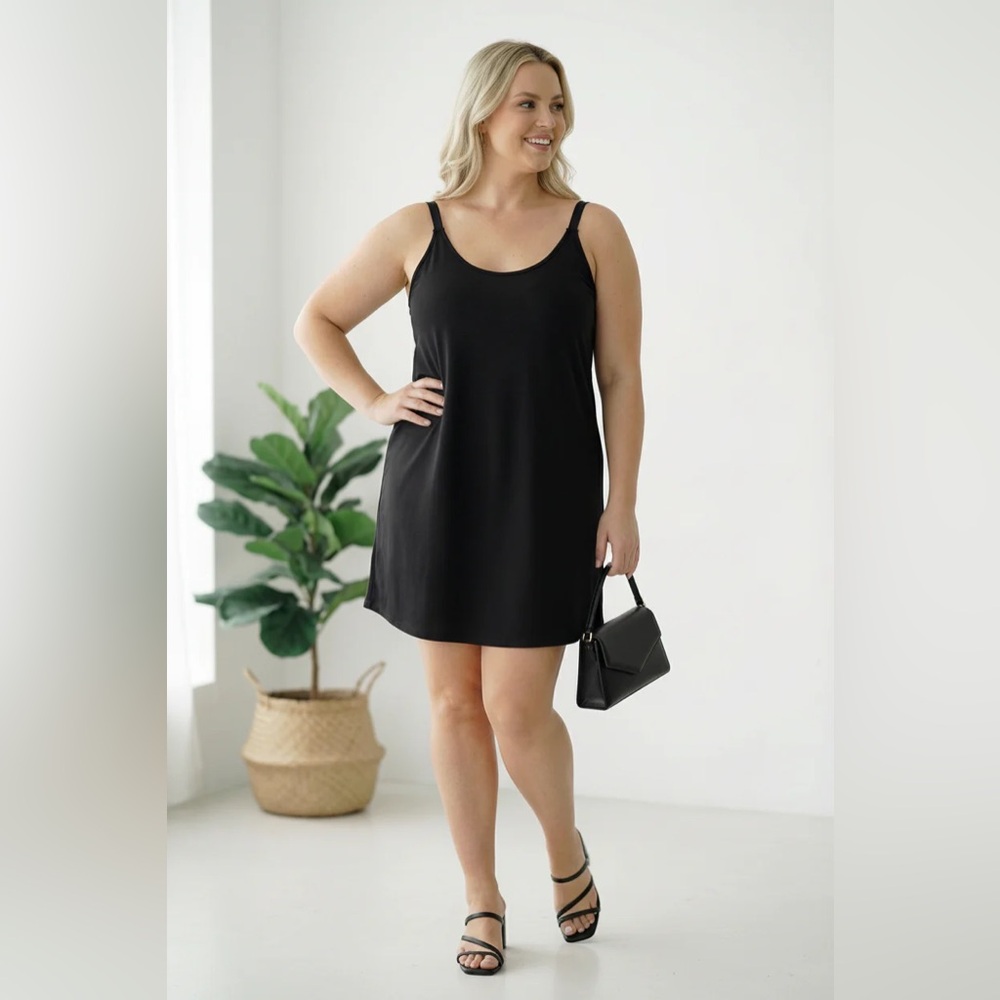 PS Kate PLUS BLACK SOLID DRESS - Picture 5 of 5